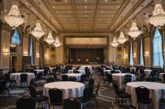 J Estates Luxury Apartment Community Hall